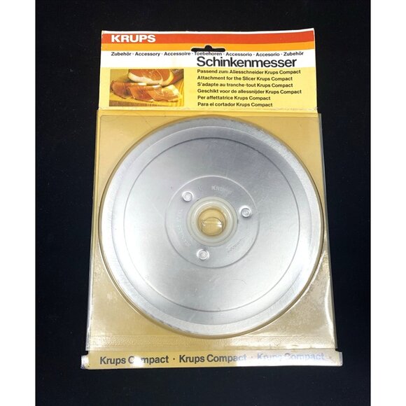 Krups Accessory Ham Knife For Compact 355 356 Universal Plus Schinkenmesser New - Picture 1 of 5